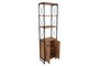 Hanah Home Tervel - Pine Estantería Industrial